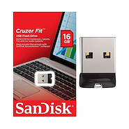 Pendrive SanDisk CRUZER FIT 16GB Nano Mini