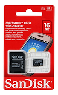 Memoria Sandisk 16GB Clase 10