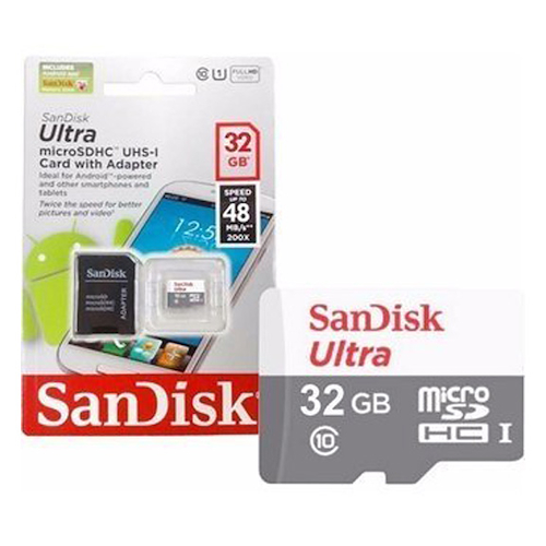 Memoria Sandisk 32GB Clase 10 - $ 10.000