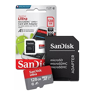 Memoria Sandisk 128GB Clase 10 Ultra