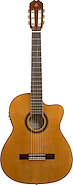 ADMIRA MALAGA ECF Guitarra MALAGA-ECF, con Corte y EQ Fishman Clasica III, Caj