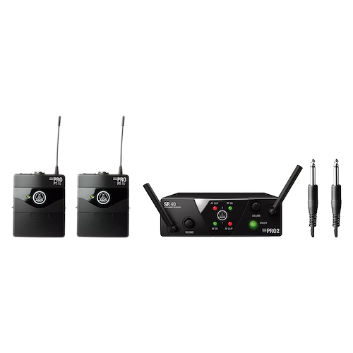 AKG WMS40MINIDualInstrument BDUS45A/C Sistemas Inalambricos Para Instrumentos, Wms 40 Mini Instrum - $ 505.300