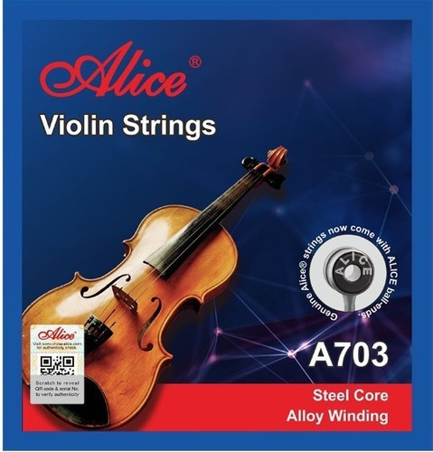 ALICE A703 ENCORDADO VIOLIN - $ 5.300