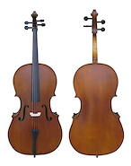 ANCONA CELLO JCE-001 Cello 4/4 madera laminada c/Arco y Funda