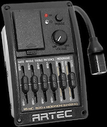 ARTEC HT-MC Ecualizador de 5 bandas con Canon/Micrófono de aire.