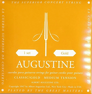 AUGUSTINE GOLD USA Encordado guitarra clásica Tension Media