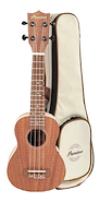 BAMBOO UKELELE BU-21CF UKELELE SOPRANO CON FUNDA