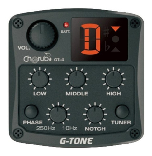 CHERUB GT- 4 GUITAR PREAMP PREAMP equalizador - $ 39.600