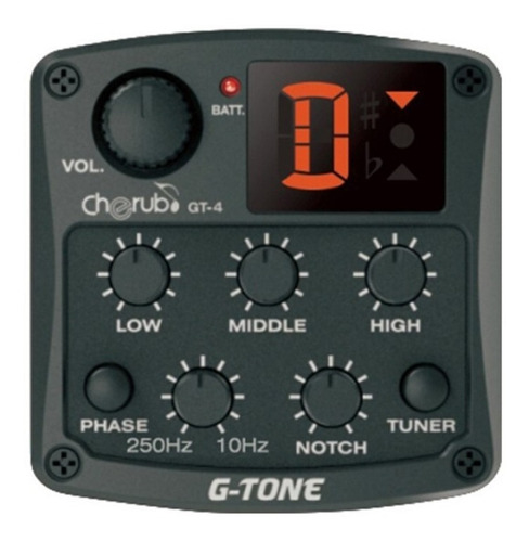 CHERUB GT- 4 GUITAR PREAMP PREAMP equalizador - $ 31.630