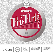 DADDARIO Orchestral J564/4M Encordado  p/violin, 4/4, Proarte, Perlon Core, Aluminun D-R