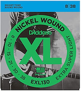 DADDARIO Strings EXL130 Encordado | Electrica | 008-010-015-021-030-038 | Nickel Wou