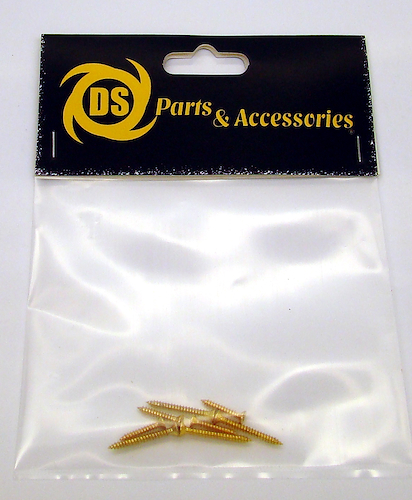 DS PICKUPS DS-A7 Set de Tornillos para Marcos Plásticos de Humbucker - Dorado - $ 8.900