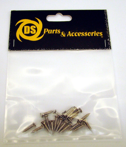 DS PICKUPS DS-A137 Tornillos para Pickguard / Phillips / Niquel / #4 x 13mm / 2 - $ 6.960