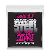 ERNIE BALL P02248 - CALIBRE 9-42 ENCORDADOS SLINKY STAINLESS STEEL WOUND 9-42