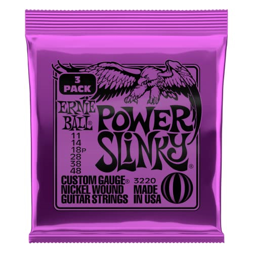 ERNIE BALL P03220 ENC. ELECTRICA SLINKY NICKEL WOUND 11-48 3-PACK - $ 43.300