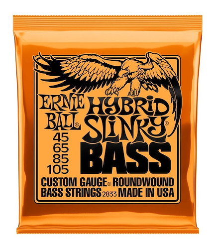 ERNIE BALL P02833 ENCORDADOS	SLINKY NICKEL WOUND 45-105 - $ 46.020