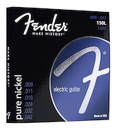 FENDER SPA 073-0150-403 Encordado |  | 150L  | Pure Nickel | 009-042 | Ball End (MC