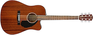 FENDER CD-60SCE Fishman Mahogany Guitarra Electroacustica | CD-60SCE All Mahogany | Dreadnoug