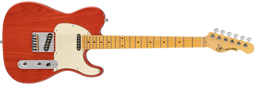 G&L TI-ACL-121R46M73 Guitarra Asat Tribute Classic, Clear Orange, Maple Fretboard - $ 1.371.050