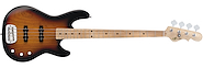 G&L TI-JB2-120R20M00 Bajo Jb2 4-String Tribute, 3-Color Sunburst Maple Fretboard