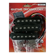 GUITAR TEC GS01  bk  (x3) Micrófono Strato