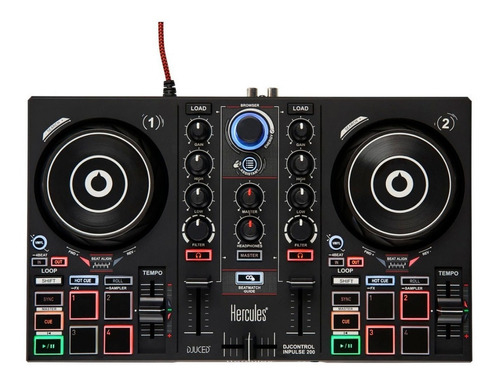HERCULES DJ CONTROL INPULSE 200 Controladora Dj - $ 240.230