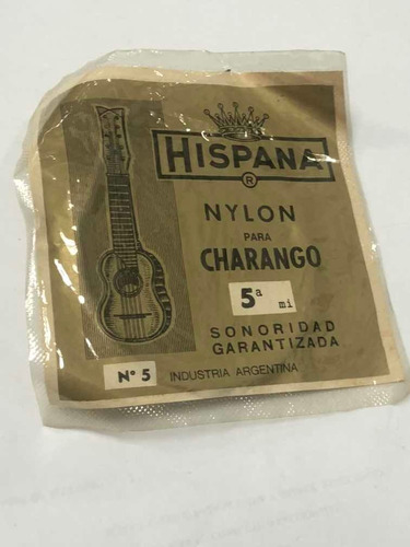 HISPANA CUERDA 10* P/CHARANGO CUERDA 10* P/CHARANGO - $ 3.660