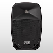 ITALIAN STAGE        by PROEL ISP112AUB Bafle potenciado bi-amplificado de 12", driver 1". USB, tarj