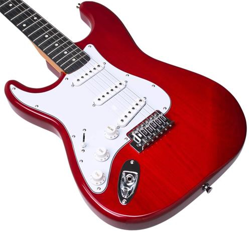 JAY TURSER JTR-300-LH-TR Guitarra electrica para zurdo, tipo Legacy/ Strato LINEA REL - $ 512.500