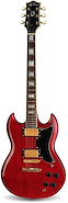 JAY TURSER JT-50-CUSTOM-TR Transparent Red.