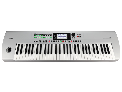 KORG I3 Workstation 61 teclas Color Gris Metalizado - $ 992.940