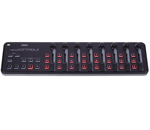 KORG NanoKontrol2 Mini controlador Midi usb para software de audio Black - $ 116.340