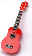 KORNER UKR-10R ROJO SOPRANO C/FUNDA Ukelele