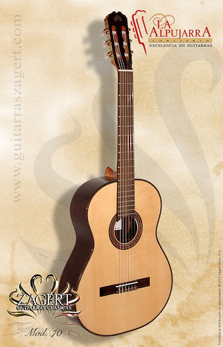 LA ALPUJARRA 70 (BRILLANTE) GUITARRA MODELO 70 - $ 377.400
