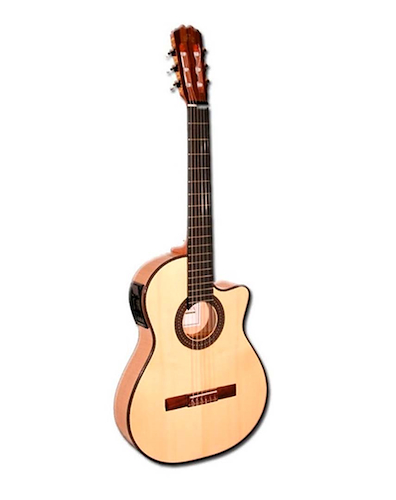 LA ALPUJARRA 86KEC  Sicomoro 3/4 GUITARRA MODELO  86KEC Sicomoro con afinad Artec - $ 869.000