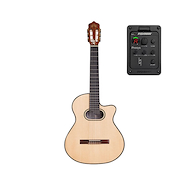 LA ALPUJARRA 100KPSY (BRILLANTE) GUITARRA MODELO 100 CON CORTE Y BOCA OVALADA CON PSY