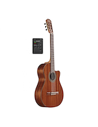 LA ALPUJARRA MARAPSY GUITARRA MODELO MARA TAPA CAOBA CON CORTE CON ECUALIZADOR FI