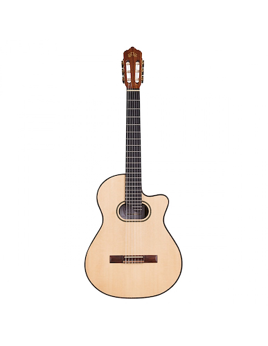 LA ALPUJARRA 100KFIX GUITARRA MODELO 100 CON CORTE Y BOCA OVALADA CON FISHMAN PRE - $ 2.136.900