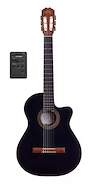 LA ALPUJARRA 85KPSYN (NEGRA BRILLANTE) GUITARRA MODELO 85 CON CORTE Y ECUALIZADOR FISHMAN PRESYS TA