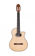 LA ALPUJARRA 100K GUITARRA MODELO 100 CON CORTE Y BOCA OVALADA