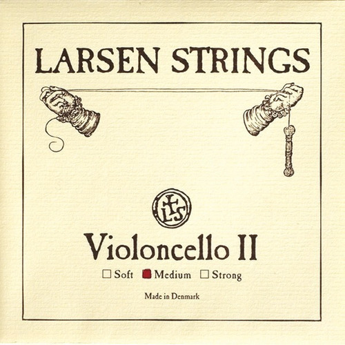 LARSEN Cuerda RE Cuerda para Cello- ACERO CROMADO - $ 58.600