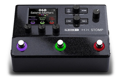 LINE 6 HX Stomp PEDALERAS	Compact Professional Guitar Processor - $ 1.233.220