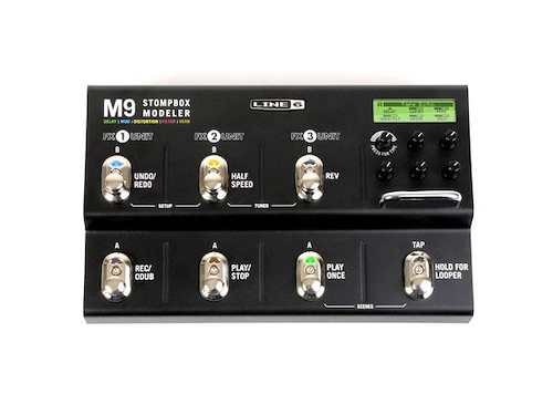 LINE 6 M9 Stompbox Modeler PEDALES	Pedalera 24 escenas 100+ EFECTOS-Looper-AFINADOR - $ 722.050