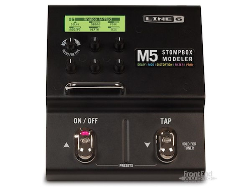 LINE 6 M5 Stompbox Modeler PEDALES Pedalera 100+ EFECTOS-Afinador - $ 371.000