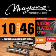 MAGMA GE140N ENCORDADO MAGMA GUIT-ELEC Nickel P/Steel .010 Li
