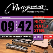 MAGMA GE110N 12 STRINGS SET Strings MAGMA GUIT-ELEC Nickel P/Steel .009 EL