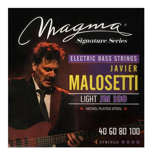 MAGMA JM100 ENCORDADO MAGMA Bajo-Elect JAVIER MALOSETTI 4C. - $ 42.600