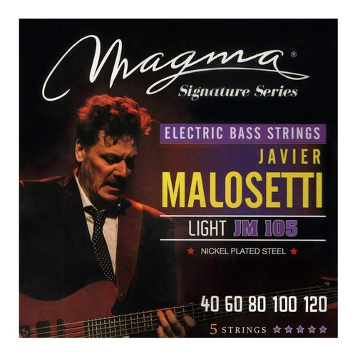 MAGMA JM105 ENCORDADO MAGMA Bajo-Elect JAVIER MALOSETTI 5C. - $ 60.600