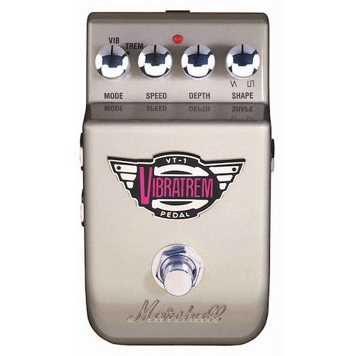 MARSHALL VT-1 The Vibratrem Pedal de Vibrato/Tremolo para guitarra - Controles: Multi-mo - $ 139.900