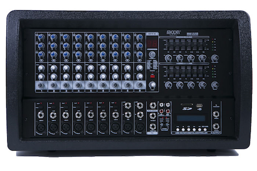 MOON AUDIO PRO M6612USB MIXER DE DOCE CANALES CON PUERTO USB. SALIDA DE POTENCIA: 20 - $ 581.400